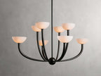 Altura Alabaster Modern Chandelier