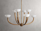 Altura Alabaster Modern Chandelier