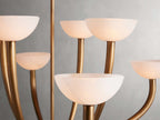 Altura Alabaster Modern Chandelier