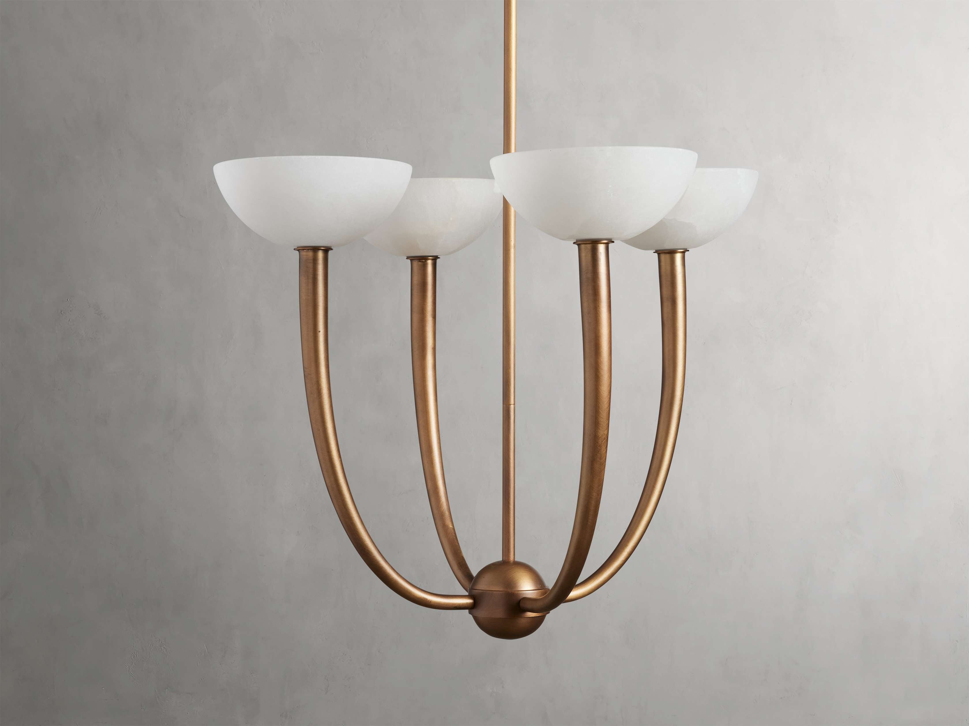 Altura Alabaster Modern Chandelier