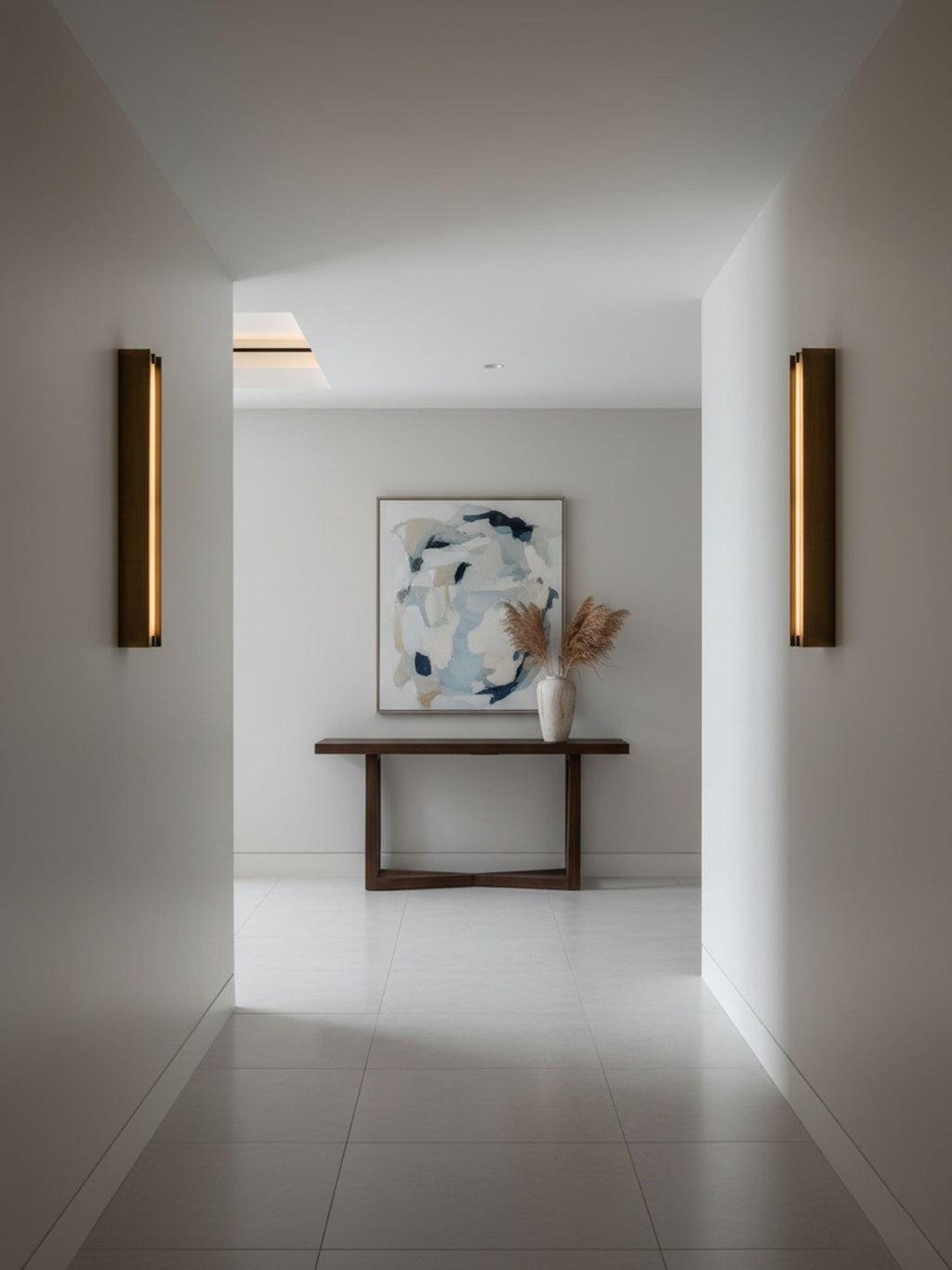 Alvara Alabaster Vertical Wall Sconce