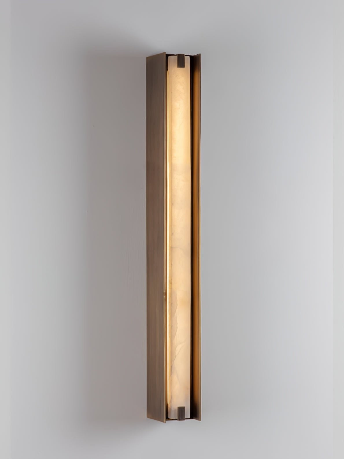 Alvara Alabaster Vertical Wall Sconce