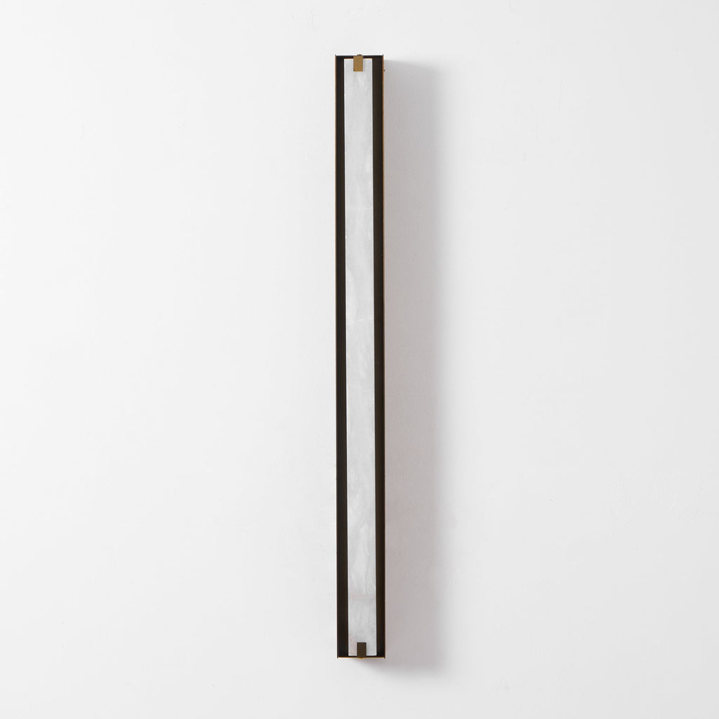 Alvara Alabaster Vertical Wall Sconce