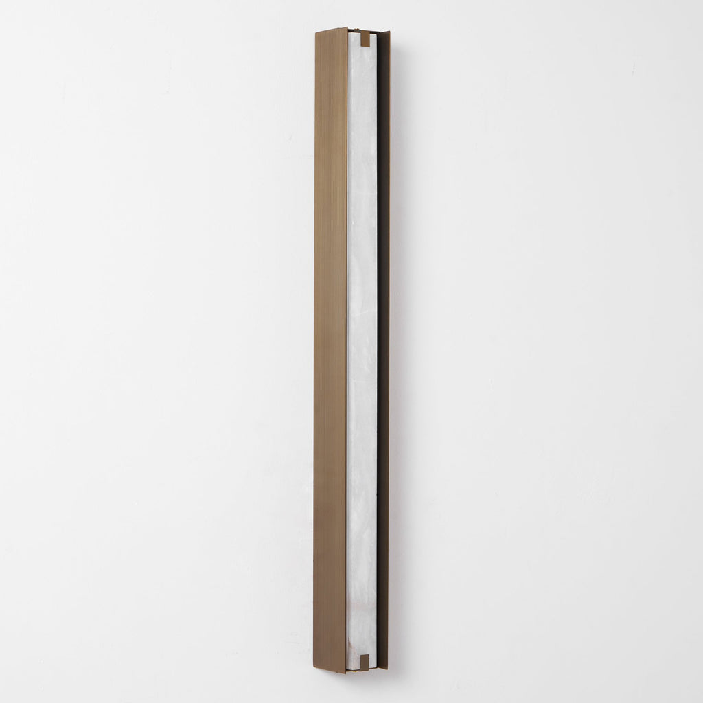 Alvara Alabaster Vertical Wall Sconce