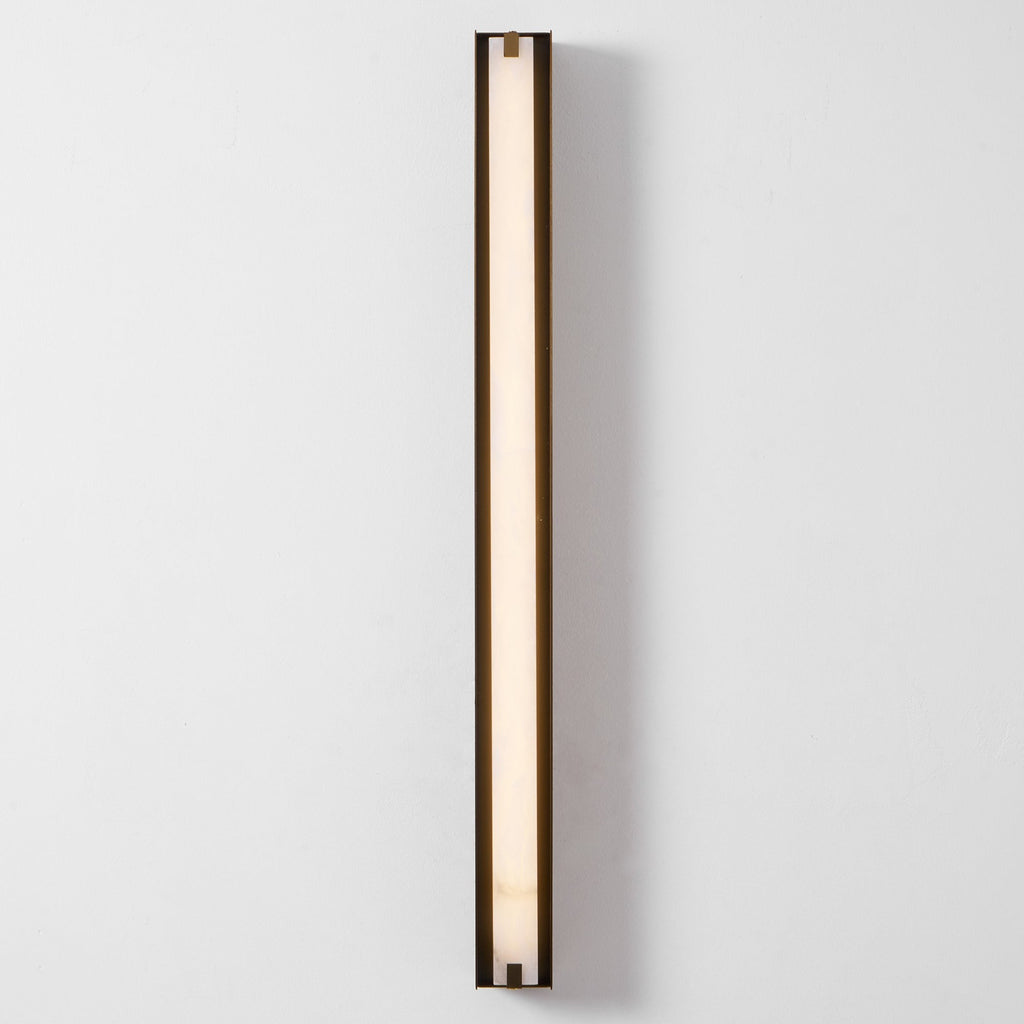 Alvara Alabaster Vertical Wall Sconce