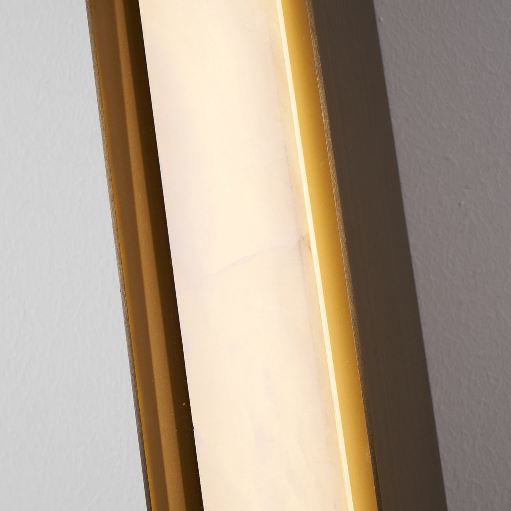 Alvara Alabaster Vertical Wall Sconce