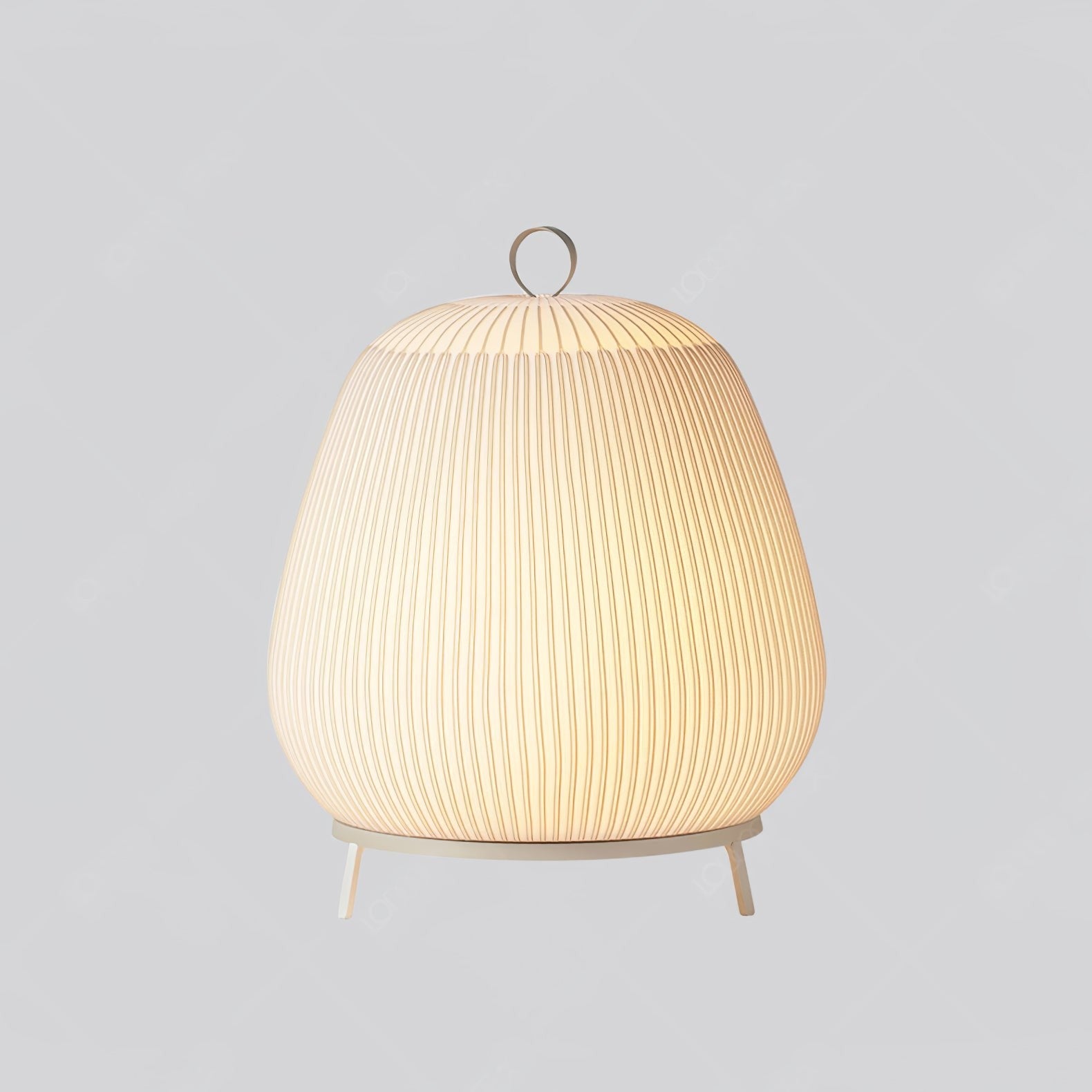 Alvora Fabric Lantern Table Lamp