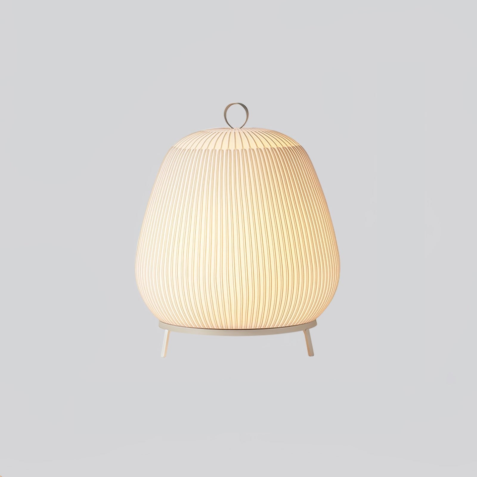 Alvora Fabric Lantern Table Lamp