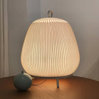 Alvora Fabric Lantern Table Lamp