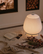 Alvora Fabric Lantern Table Lamp