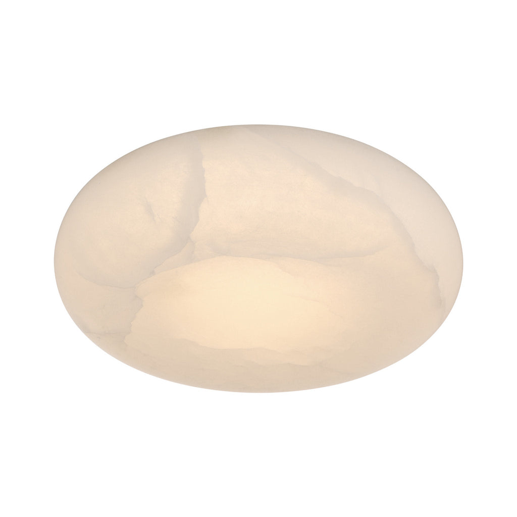 Acme 16'' Integrated LED Aged Brass Flush Mount Gold 16"W x 5.5"H x 16"D