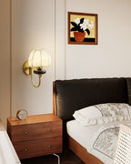 Amelie Floral Fabric Wall Sconce