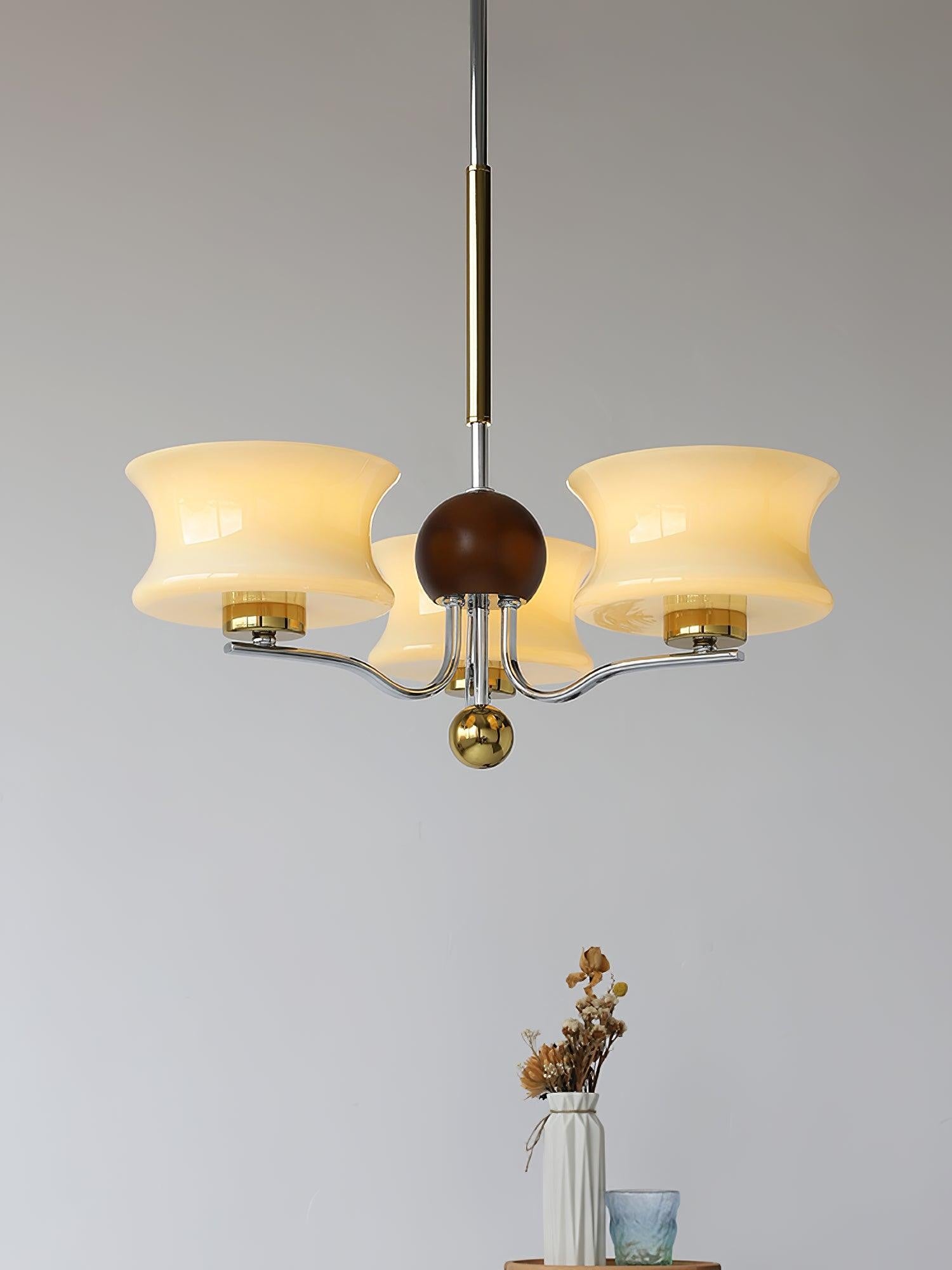 Anath Schoolhouse Style Chandelier