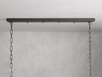 Andreas Fluted Glass Linear Chandelier