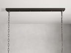 Andreas Fluted Glass Linear Chandelier