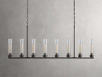 Andreas Fluted Glass Linear Chandelier