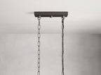 Andreas Fluted Glass Linear Chandelier
