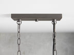 Andreas Fluted Glass Linear Chandelier