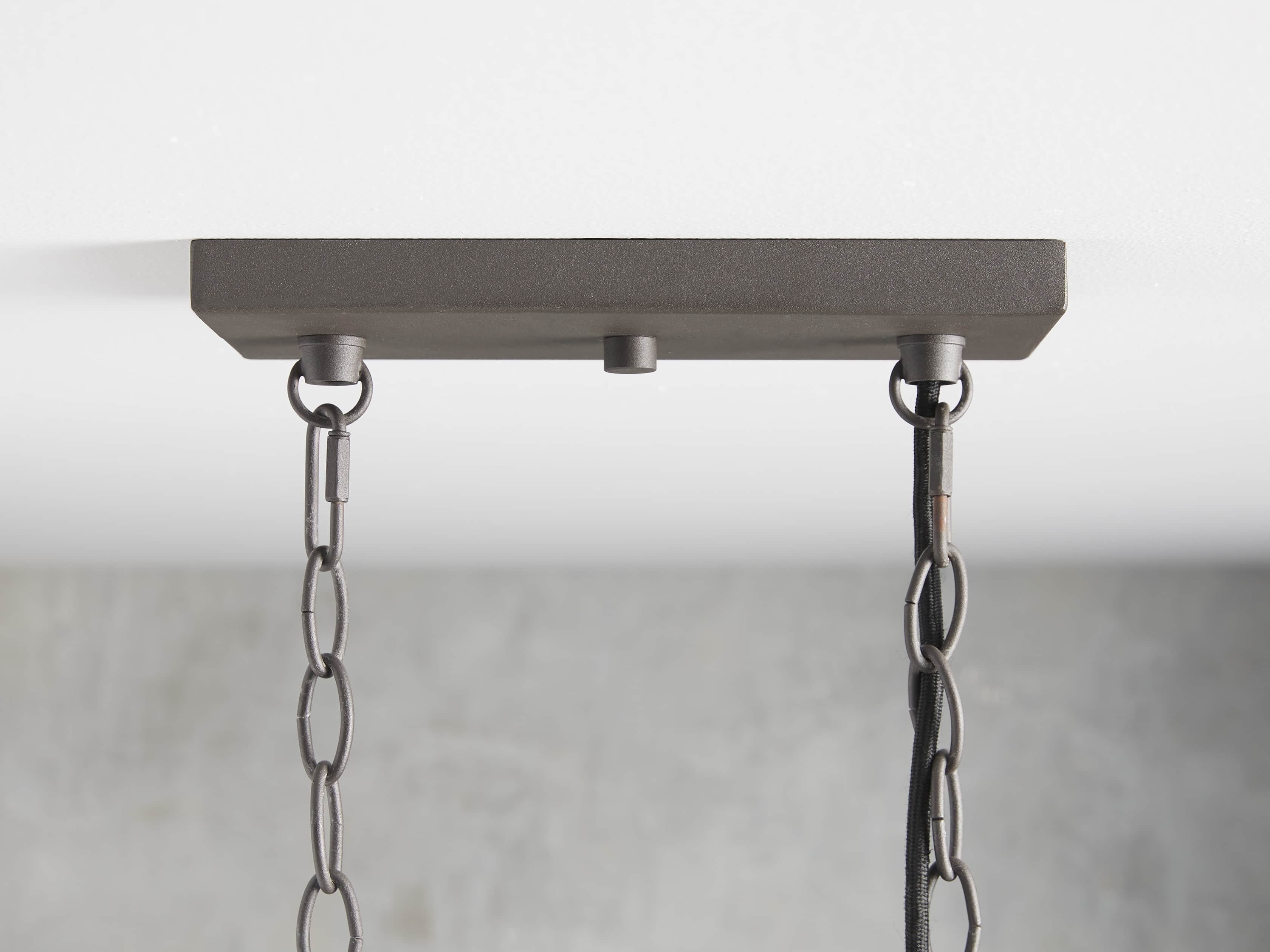 Andreas Fluted Glass Linear Chandelier