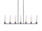 Andreas Fluted Glass Linear Chandelier