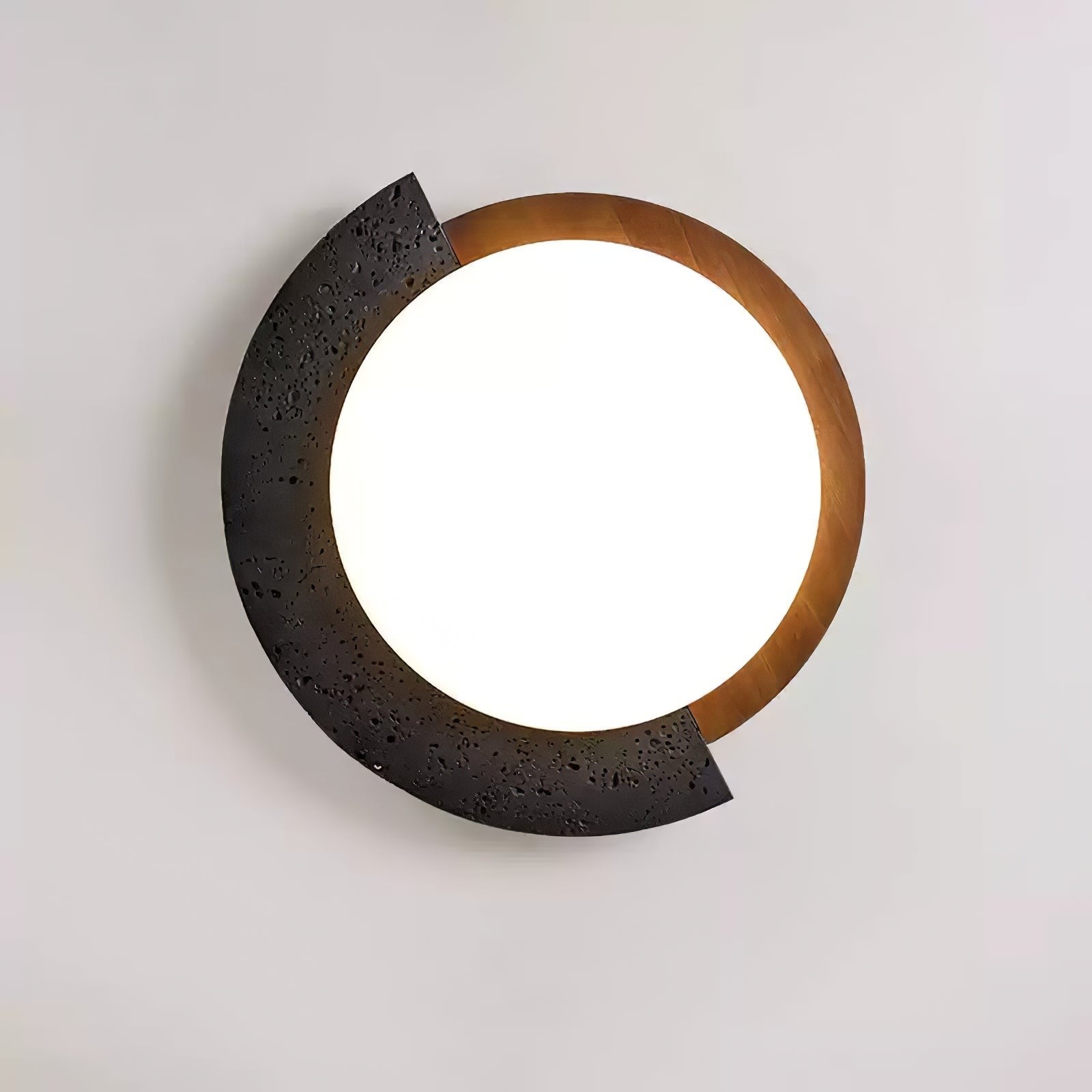 Aperture Stone Ceiling Light