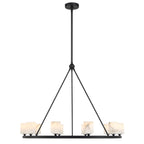 Aragon 34.75'' LED Matte Black Chandelier Black 34.75"W x 26"H x 34.75"D
