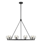 Aragon 36'' LED Matte Black Chandelier Black 36"W x 26"H x 36"D