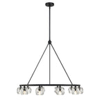 Aragon 36'' LED Matte Black Chandelier Black 36"W x 26"H x 36"D