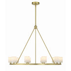 Aragon 34.75'' LED Soft Brass Chandelier Gold 34.75"W x 26"H x 34.75"D