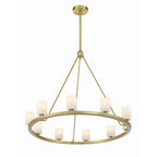 Aragon 34.75'' LED Soft Brass Chandelier Gold 34.75"W x 26"H x 34.75"D