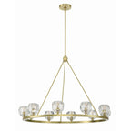 Aragon 36'' LED Soft Brass Chandelier Gold 36"W x 26"H x 36"D