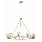 Aragon 36'' LED Soft Brass Chandelier Gold 36"W x 26"H x 36"D