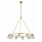 Aragon 36'' LED Soft Brass Chandelier Gold 36"W x 26"H x 36"D