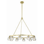 Aragon 36'' LED Soft Brass Chandelier Gold 36"W x 26"H x 36"D