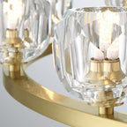 Aragon 36'' LED Soft Brass Chandelier Gold 36"W x 26"H x 36"D