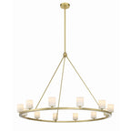 Aragon 46.75'' LED Soft Brass Chandelier Gold 46.75"W x 32"H x 46.75"D