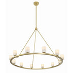 Aragon 46.75'' LED Soft Brass Chandelier Gold 46.75"W x 32"H x 46.75"D