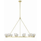 Aragon 48'' LED Soft Brass Chandelier Gold 48"W x 32"H x 48"D