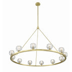 Aragon 48'' LED Soft Brass Chandelier Gold 48"W x 32"H x 48"D