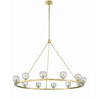 Aragon 48'' LED Soft Brass Chandelier Gold 48"W x 32"H x 48"D