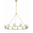 Aragon 48'' LED Soft Brass Chandelier Gold 48"W x 32"H x 48"D