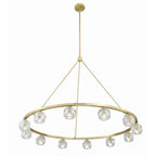 Aragon 48'' LED Soft Brass Chandelier Gold 48"W x 32"H x 48"D