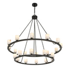 Aragon 46.75'' LED Matte Black Chandelier Black 46.75"W x 41.75"H x 46.75"D