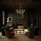 Aragon 46.75'' LED Soft Brass Chandelier Gold 46.75"W x 41.75"H x 46.75"D