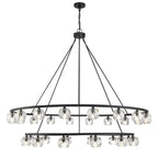 Aragon 60'' LED Matte Black Chandelier Black 60"W x 46"H x 60"D