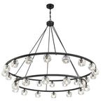 Aragon 60'' LED Matte Black Chandelier Black 60"W x 46"H x 60"D
