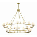 Aragon 58.75'' LED Soft Brass Chandelier Gold 58.75"W x 46"H x 58.75"D
