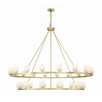 Aragon 58.75'' LED Soft Brass Chandelier Gold 58.75"W x 46"H x 58.75"D
