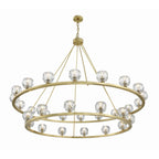 Aragon 60'' LED Soft Brass Chandelier Gold 60"W x 46"H x 60"D