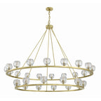 Aragon 60'' LED Soft Brass Chandelier Gold 60"W x 46"H x 60"D